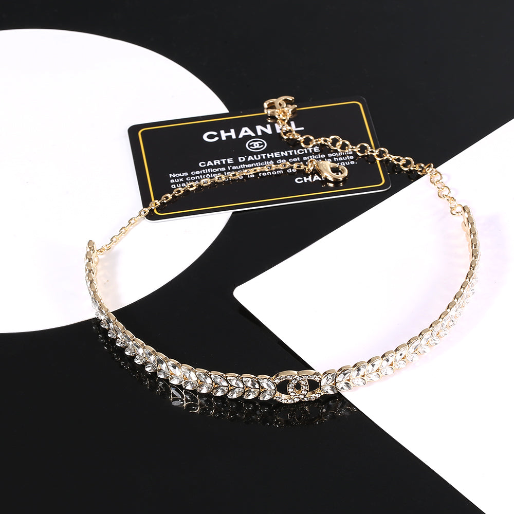 18K  Chanel Diamonds Choker Necklace